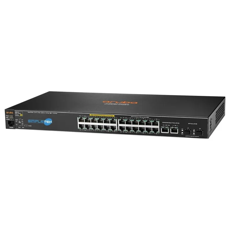 Коммутатор Aruba 2530-24-PoE+ J9779A 24-Port Managed Switch 2x Gigabit 2x SFP Ra