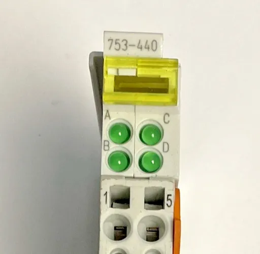 Модуль ввода-вывода WAGO 753-440 DIGITAL INPUT MODULE: 4 CHANNELS 120/230 VAC