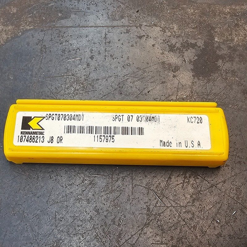 Режущий инструмент Kennametal SPGT070304MDT 1157975 KC720 Grade Carbide Insert
