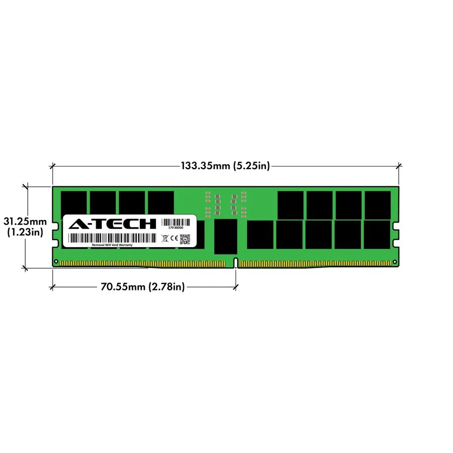 Модуль памяти 16GB 1Rx8 PC5-4800 EC8 RDIMM Supermicro 121E-NE3X12R 521E-WR Memor — фото лота 2