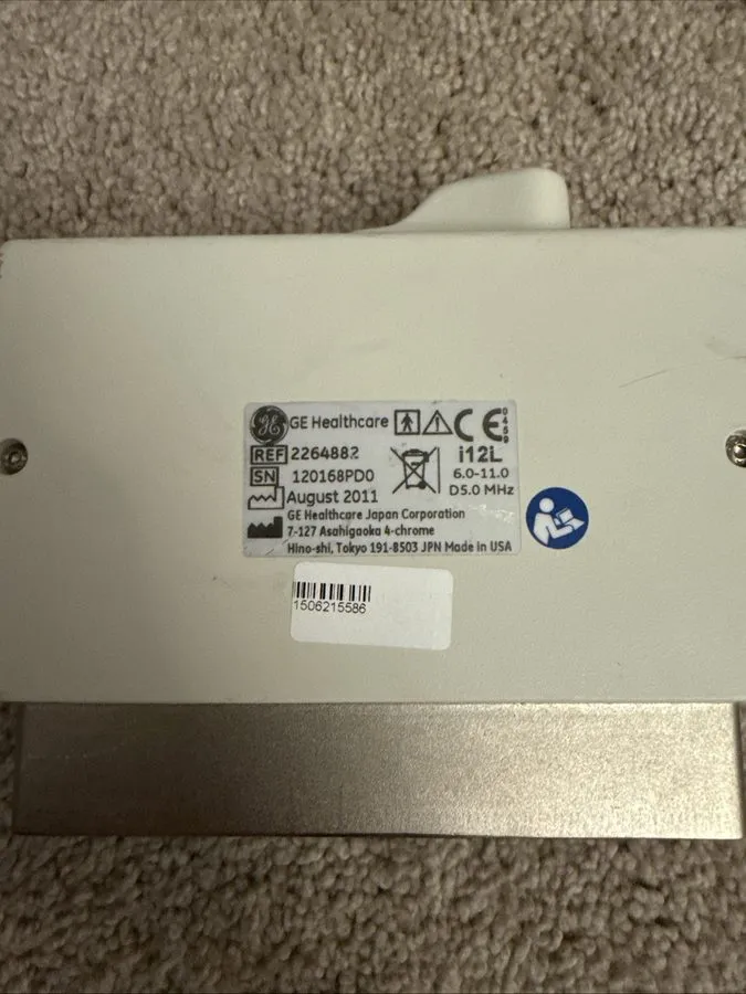 УЗИ-датчик GE i12L LINEAR ARRAY ULTRASOUND TRANSDUCER PROBE 2264882