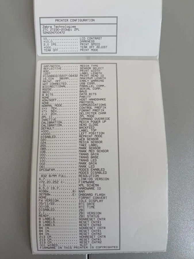 Принтер этикеток Zebra ZT230 ZT23042-D01200FZ Direct Thermal Label Printer Ether — фото лота 1