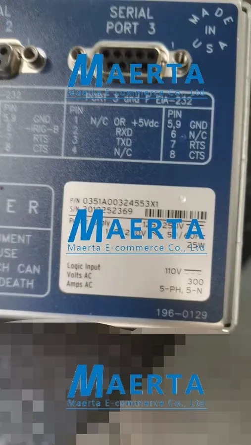 Реле защиты SHIP FedEx SEL-351A 0351A00324553X1 Protection System Feeder Relay
