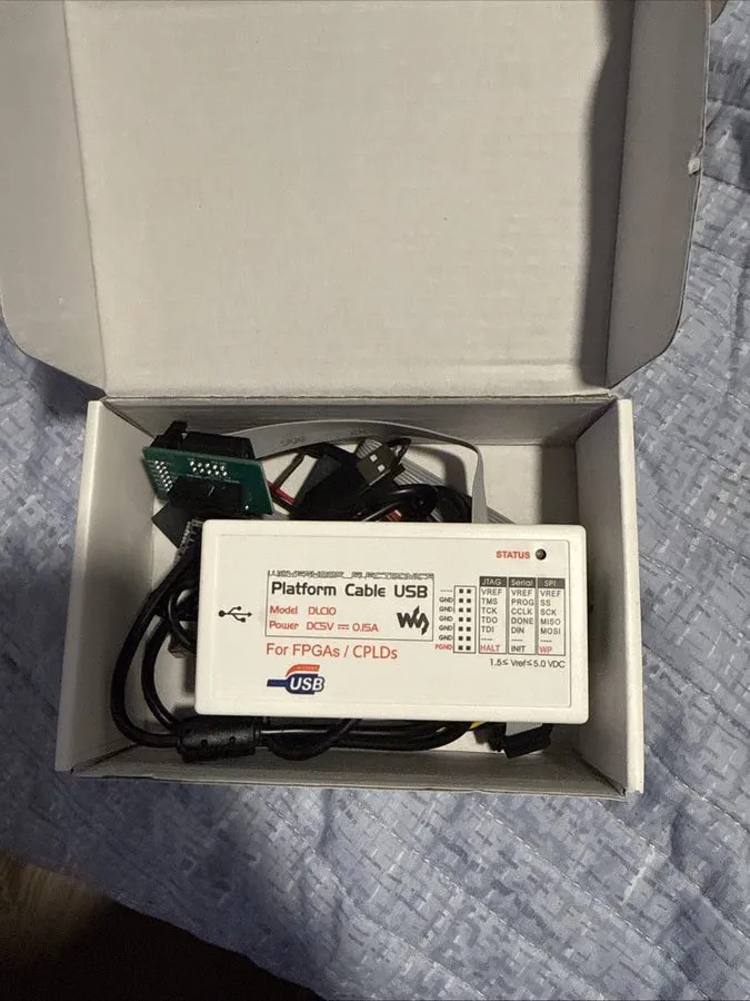 Микросхема ПЛИС Xilinx DLC10 Platform Cable USB II JTAG Programmer FPGA CPLD PRO — фото лота 1