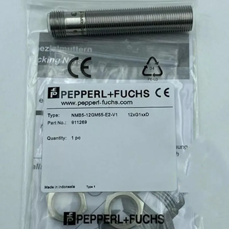 Датчик приближения PEPPERL+FUCHS INDUCTIVE PROXIMITY SENSOR NMB5-12GM65-E2-V1