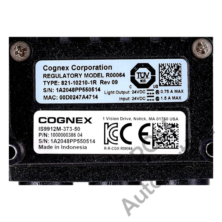 Камера машинного зрения Cognex In-Sight IS9912M-373-50 Machine Vision Camera w/