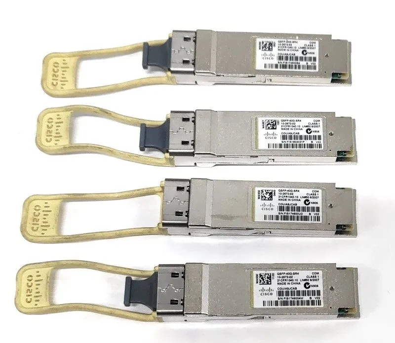 Трансивер Genuine Cisco QSFP-40G-SR4 850nm QSFP Transceiver Modules 10-2672-02