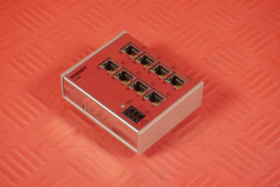 Коммутатор BECKHOFF CU2008 8-Port Ethernet Switch 24VDC — фото лота 2