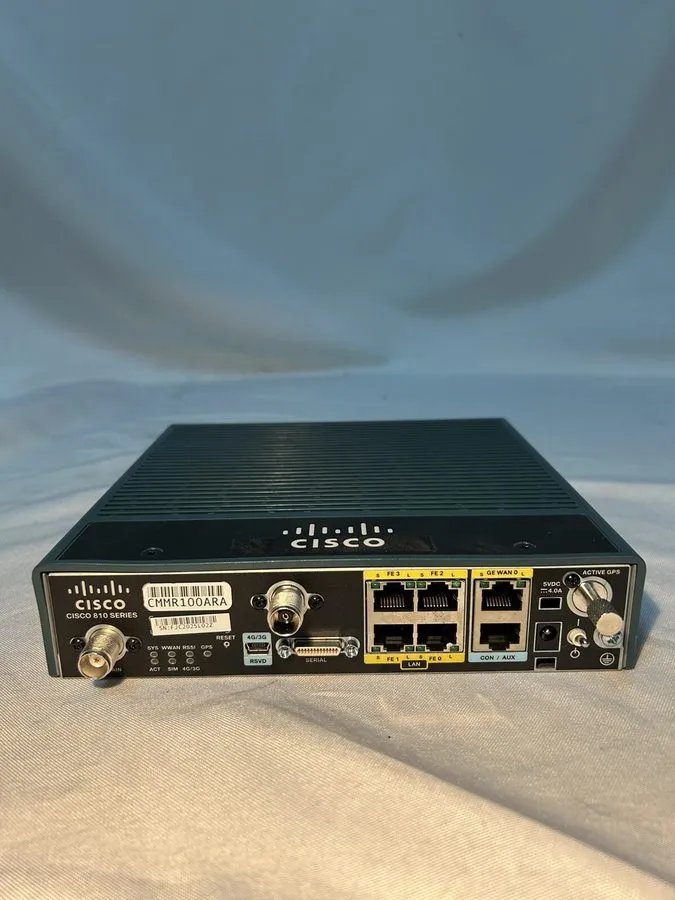 Маршрутизатор Cisco C819G-LTE-MNA-K9 Router 4-Port Switch (Integrated) — фото лота 1
