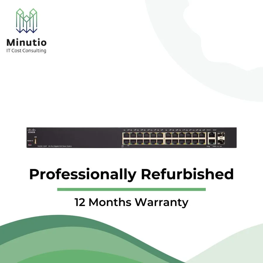 Коммутатор Cisco SG250-26HP-K9