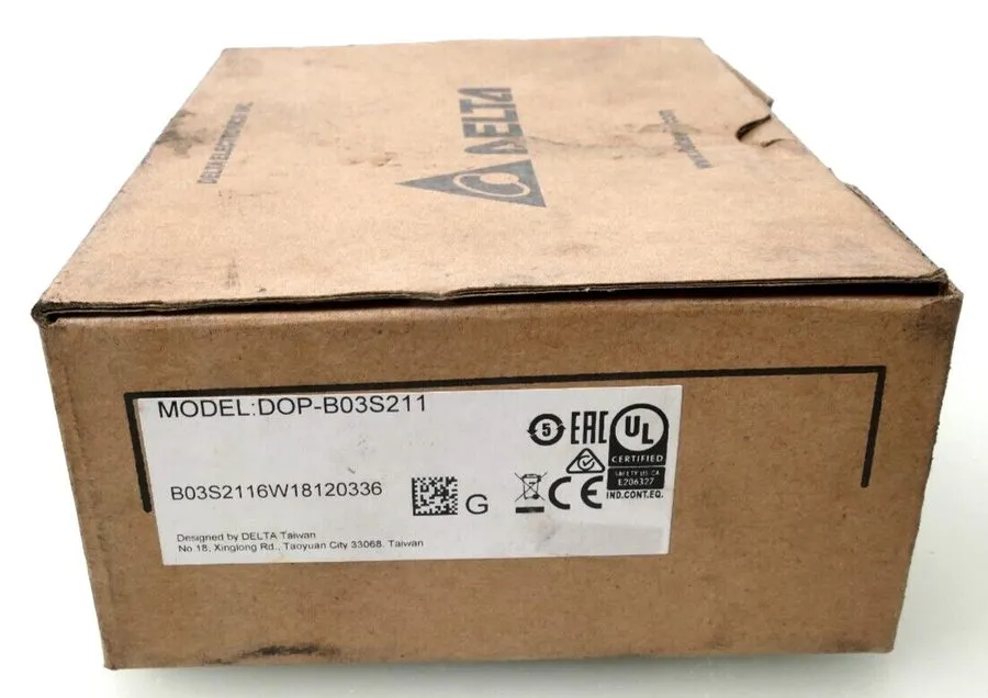 Панель оператора Delta DOP-B03S211 HMI Touch Panel 24V DC 200mA Type 4X (Not )