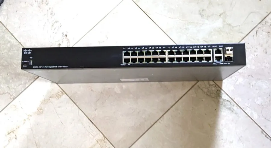 Коммутатор Cisco SG250-26P 26-Port Gigabit PoE Smart Managed Switch