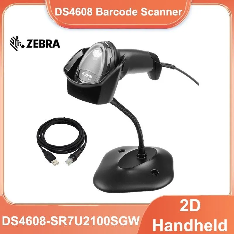 Сканер штрих-кода Zebra DS4608-SR7U2100SGW 1D 2D Handheld Images USB Barcode Sca