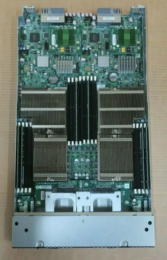 Сервер Supermicro TwinBlade SBA-7222G-T2 CTO Blade Server 4x CPU 16x DIMM 4x HDD