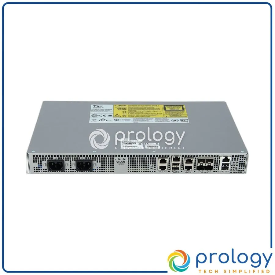 Маршрутизатор ASR-920-4SZ-A Cisco ASR 920 Series 2GE 4-10GE AC Router