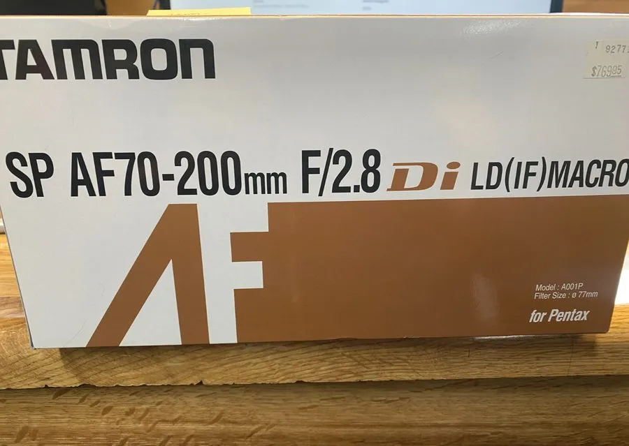 Объектив Tamron SP AF70-200mm F/2.8 Di LD IF Macro Telephoto Zoom Lens