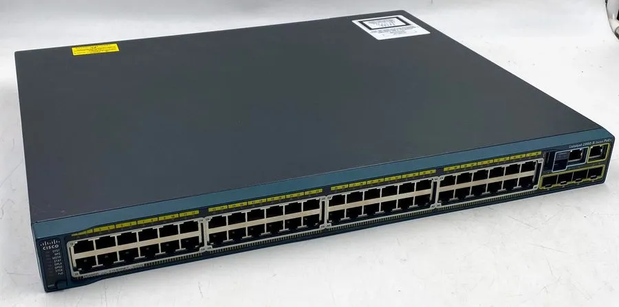 Коммутатор Cisco WS-C2960S-48LPS-L, 48GE, 4xSFP Switch
