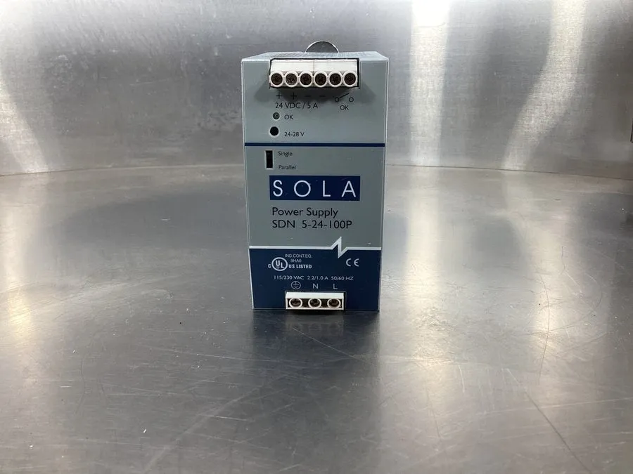 Блок питания Emerson SolaHD SDN 5-24-100P Power Supply 24VDC 5A 120W DIN Rail Mo