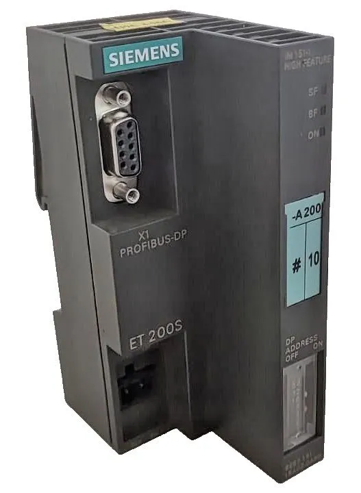 Модуль ввода-вывода Siemens 6ES7151-1BA02-0AB0 SIMATIC ET200S IM151-1 HF PROFESS
