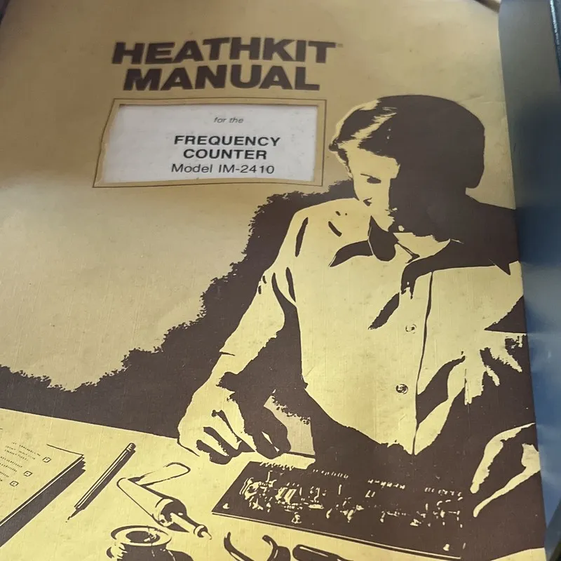 Тестер Heathkit IM-2410 Digital Frequency Counter 10 Hz-225 MHz w/ Manual