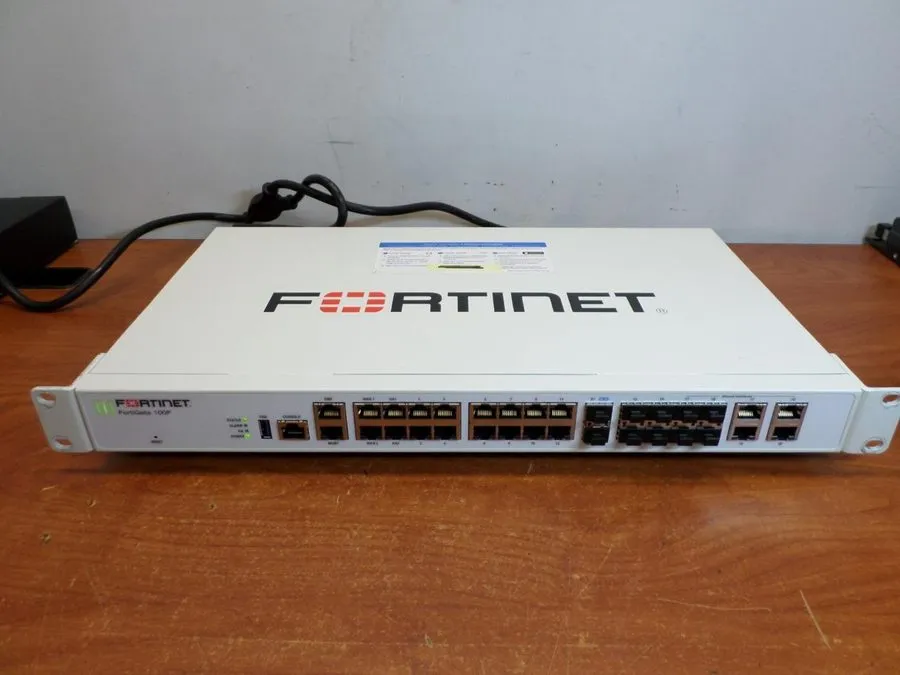 Межсетевой экран Fortinet FortiGate 100F FG-100F Next Generation Firewall UTM 10
