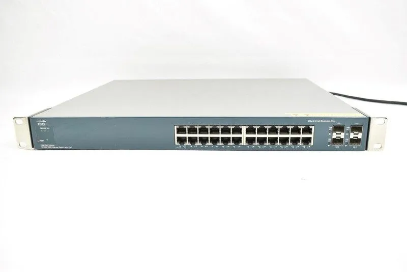 Коммутатор Cisco ESW-540-24P-K9 24 port POE Small Business Giga Ethernet Switch — фото лота 1