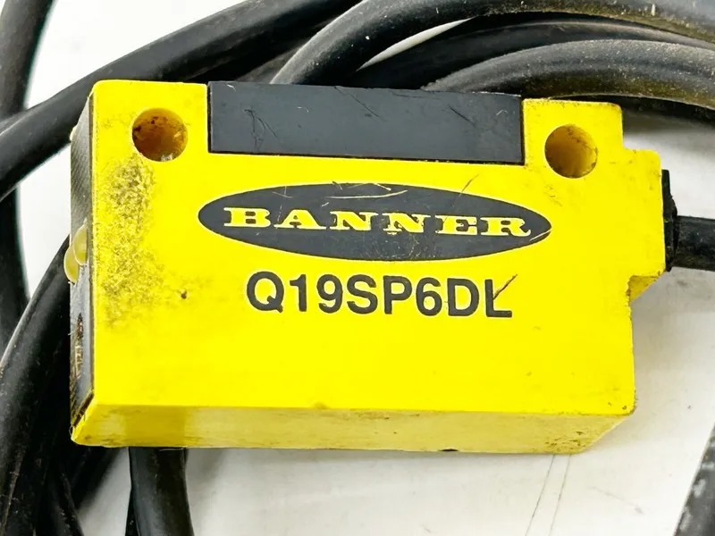 Фотоэлектрический датчик Banner Engineering Q19SP6DL Photoelectric Sensor 39" Ra