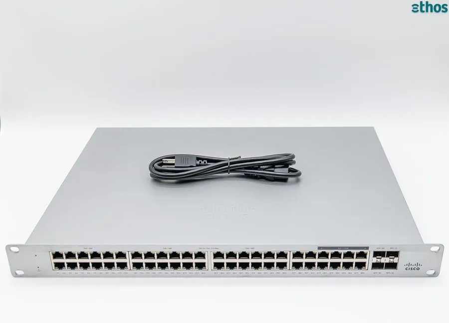 Коммутатор Cisco Meraki MS130-48X-HW 40x1G 8x2.5G PoE+ 4x10G SFP+ Switch