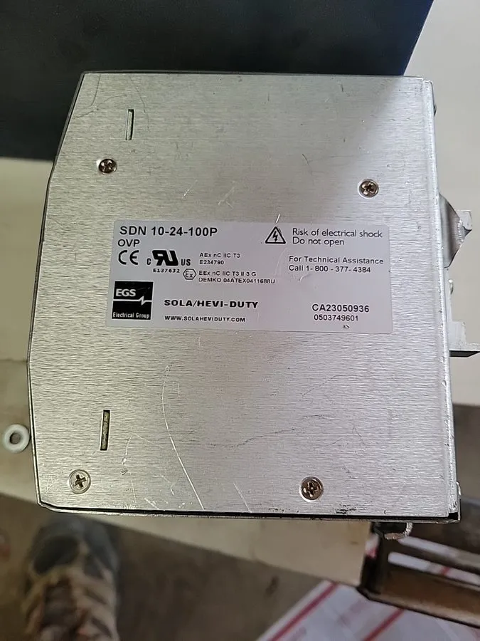 Блок питания Emerson SolaHD SDN 10-24-100P Power Supply 24VDC 10A 240W DIN Rail
