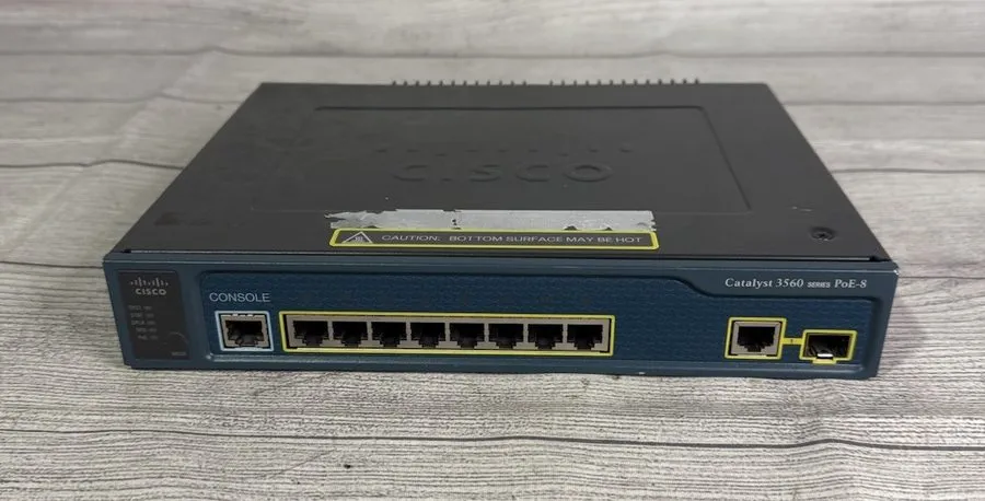 Коммутатор Cisco WS-C3560- -S 8-Port Fast Ethernet PoE Switch w/ Power Cord