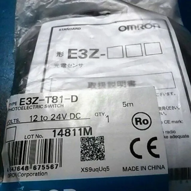 Фотоэлектрический датчик Omron E3Z-T81-D Photoelectric Sensor Switch