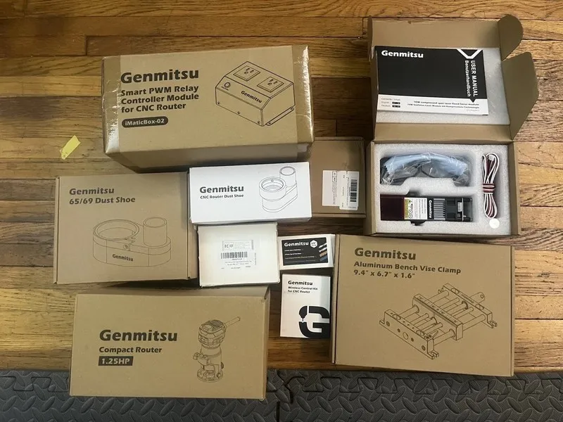 Лазерный гравёр Genmitsu 3030-PROVer Max CNC Router with Laser Engraver — фото лота 1