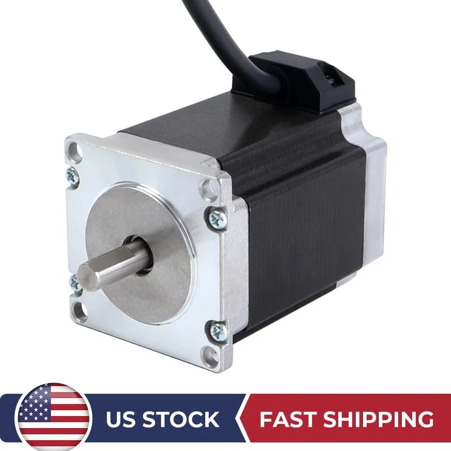 Электродвигатель Nema 23 Stepper Motor 2.8A 1.9Nm (269oz.in) 76mm Length with 8m