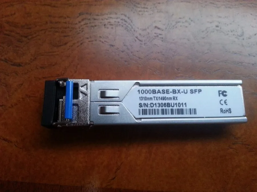 Трансивер EX-SFP-GE10KT13R14 Juniper Compatible 1000BASE-BX-U TX1310nm/RX1490nm
