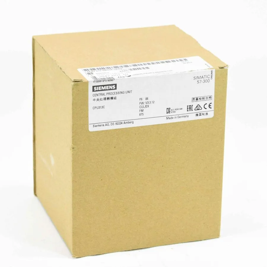 ПЛК Siemens Simatic CPU 313C 6ES7313-5BG04-0AB0 -unsld