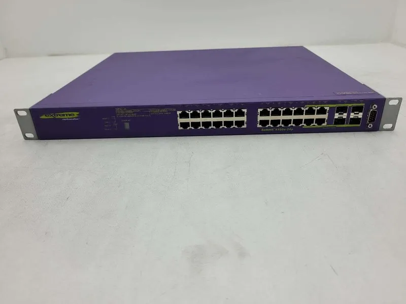Коммутатор EXTREME Summit X450E-24P 24-Port Gigabit Ethernet PoE SFP Network Swi