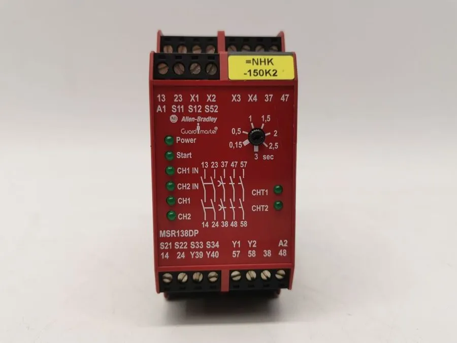 Реле безопасности Allen Bradley Safety Relay 440R M23143 Series B, MSR138DP