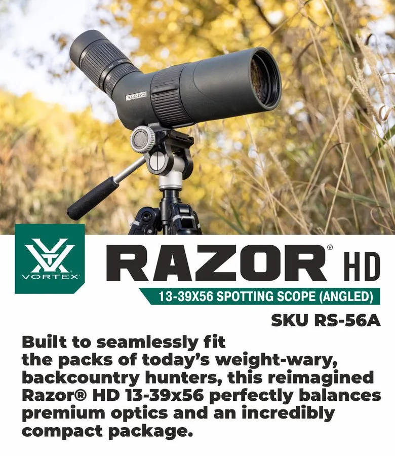 Оборудование видеонаблюдения Vortex Optics Razor HD 13-39x56 Spotting Scope Angl