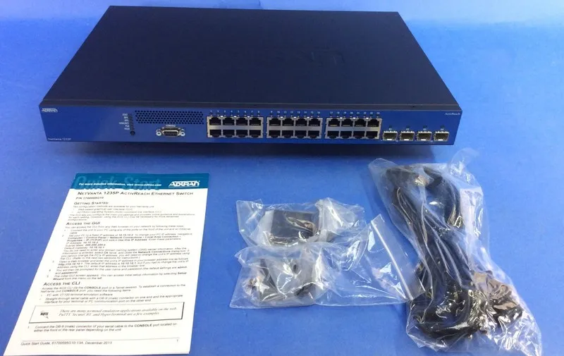 Коммутатор Adtran NetVanta 1235P ActivReach Switch PoE, 24-Port,4-Port SFP, 1700