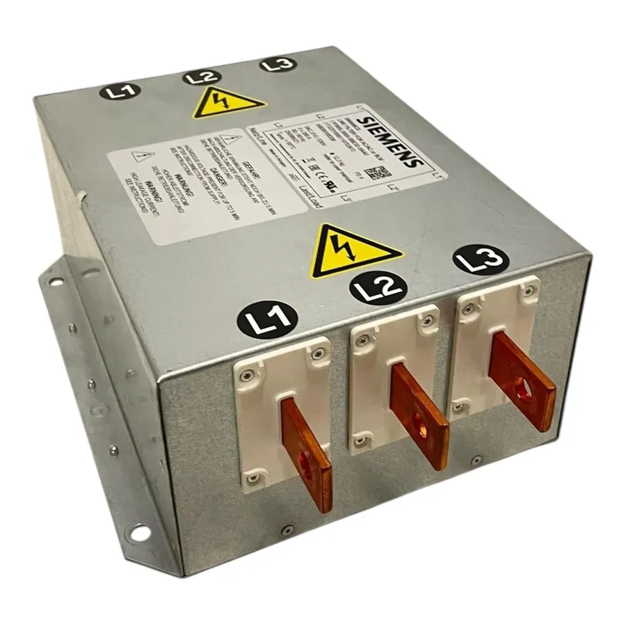 Частотный преобразователь Siemens SINAMICS Network Filter 250A 50/60HZ 6SL3000-0 — фото лота 1