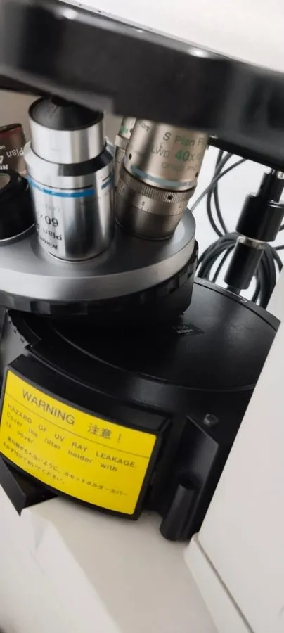 Микроскоп Nikon Eclipse TE2000-U Inverted Fluorescence Microscope Power On 100V