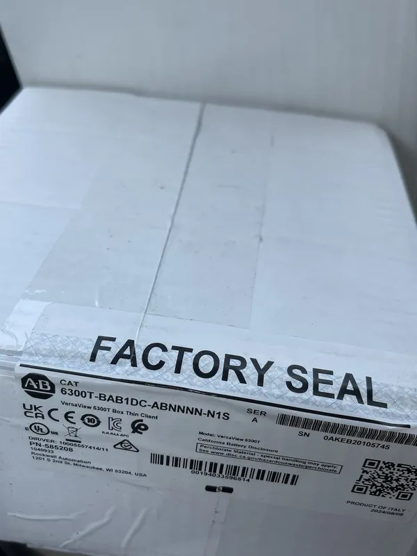 Тонкий клиент Allen-Bradley 6300T-BAB1DC-ABNNNN-N1S 6300T Thin Client (Reduced!)