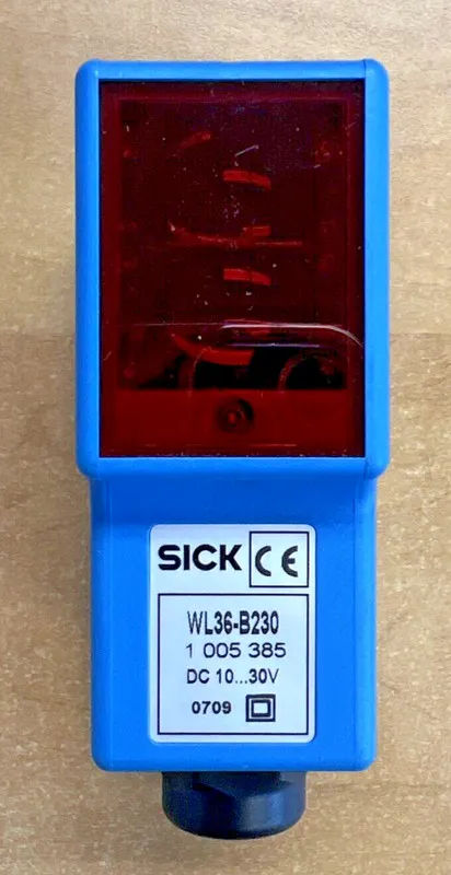 Фотоэлектрический датчик WL36-B230 Sick Photoelectric Sensor, 10-30VDC, 40mA, 0.