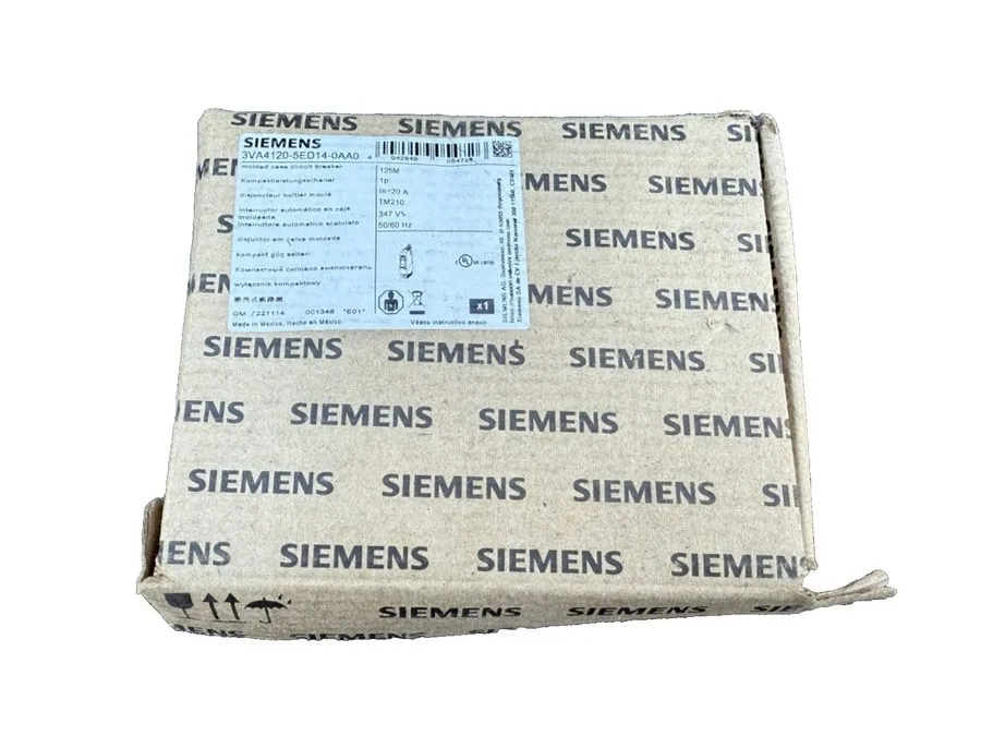 Автоматический выключатель TAKE OUT SIEMENS 3VA4120-5ED14-0AA0 CIRCUIT BREAKER 1