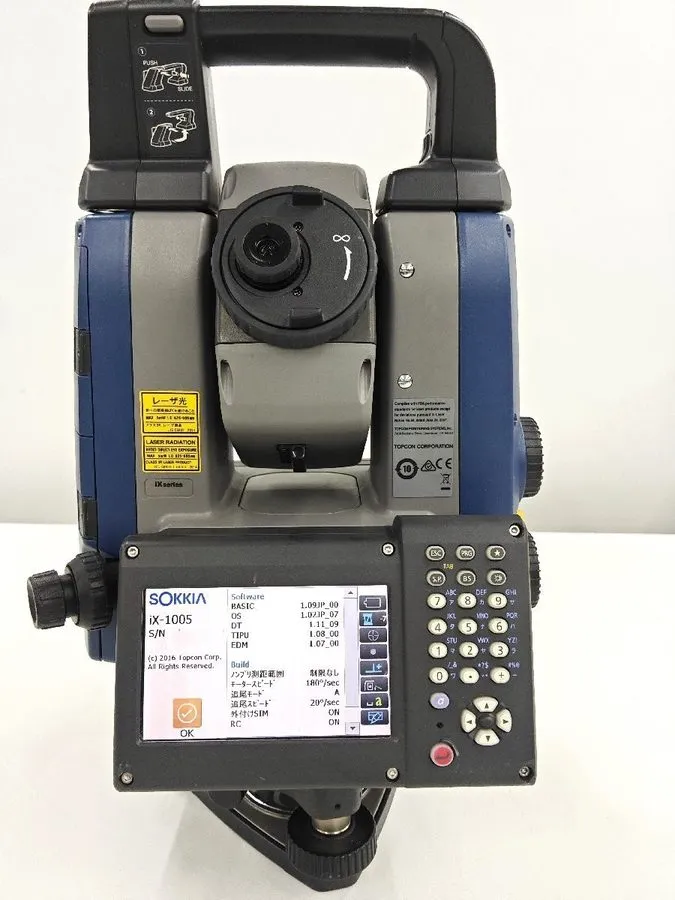 Тахеометр SOKKIA iX-1005 Robotic Total Station iX Series TOPCON Surveying Equipm — фото лота 2