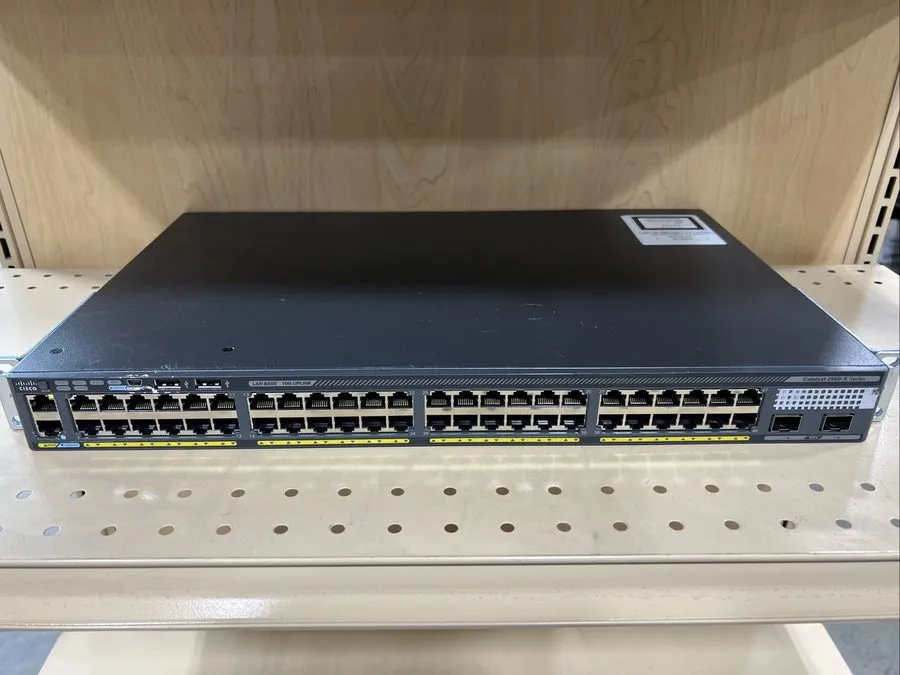Коммутатор Cisco Catalyst 2960-XR Series WS-C2960XR-48TS-I Ethernet Switch Dual 