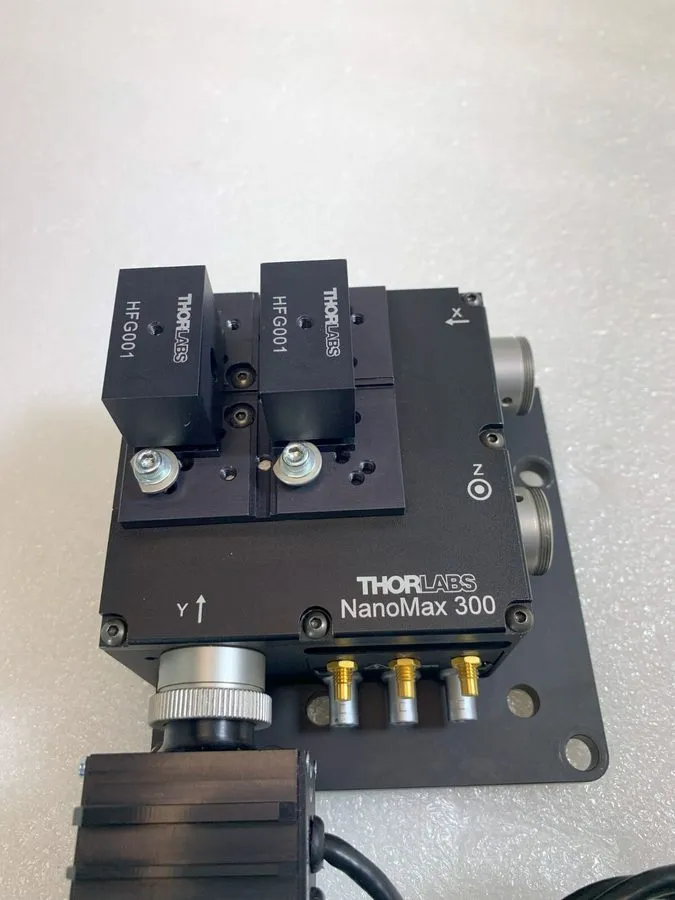 Электронный компонент ThorLabs NanoMax 300 Flexure Stages & 2x HFG001 Std. Fiber — фото лота 2