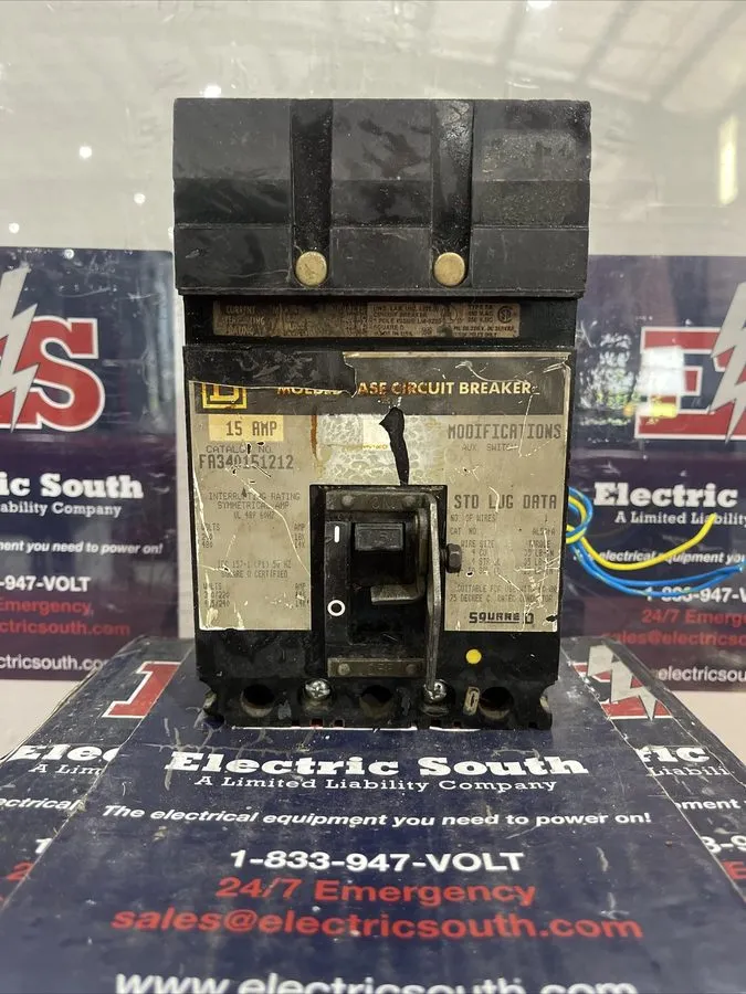 Автоматический выключатель FA340151212 Square D 15A 480V 3P I-Line Circuit Break