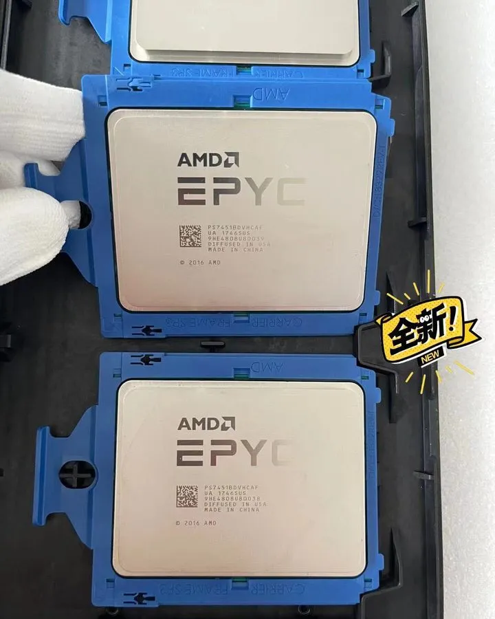 Процессор AMD EPYC 7451 2.3GHz 24-core 14nm 64MB 180W Naples CPU processor