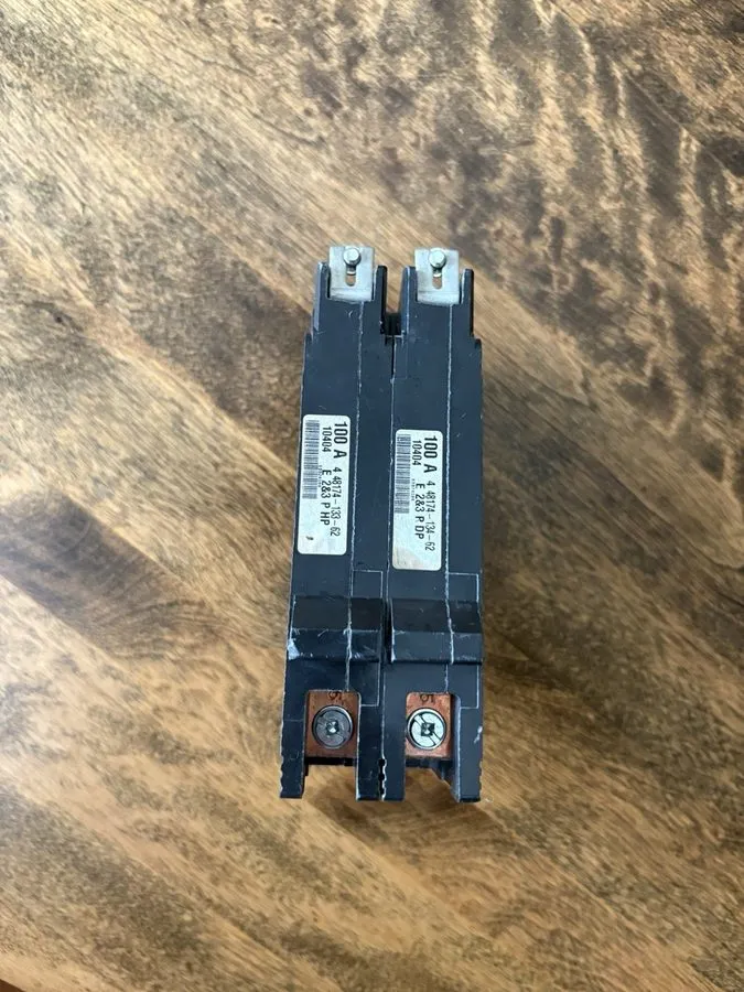 Автоматический выключатель EDB24100 Square D Miniature Circuit Breaker 2-Pole 48 — фото лота 2